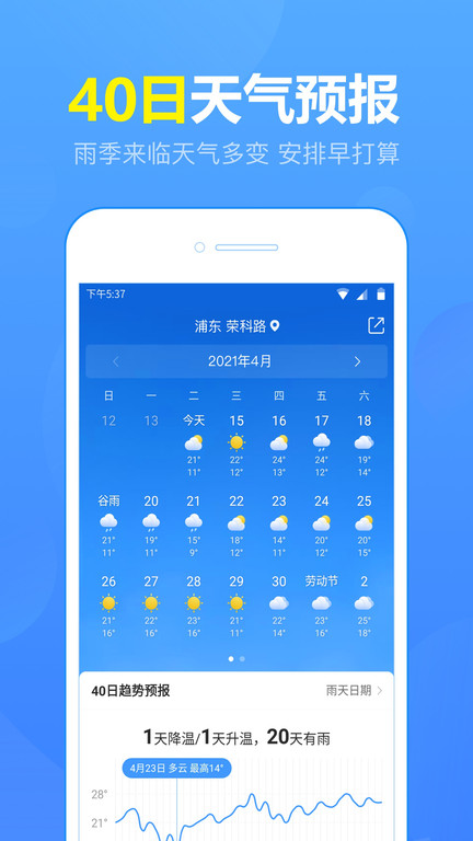 天气预报(15日天气预报) 截图4