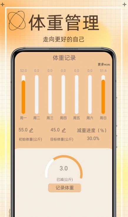 热量减肥食谱最新版  截图1