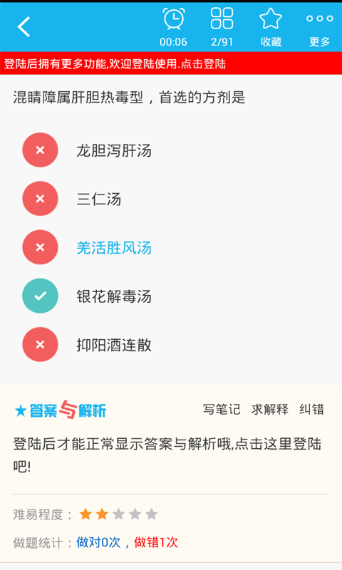 中医眼科学高级职称总题库 截图4