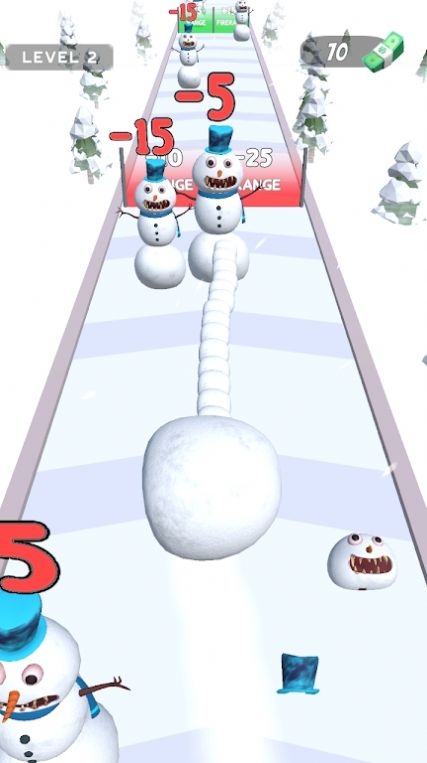 收集雪球跑(Snow Shooter) 截图2