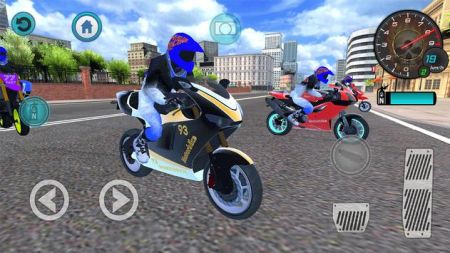 真正的摩托单车赛车Real Moto Bike Racing City Buff 截图4