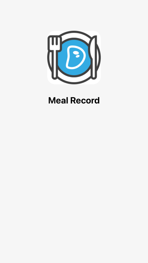 Meal Record iosv1.1