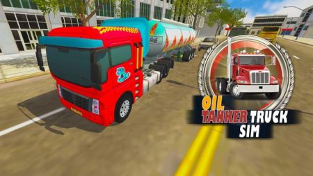 油轮卡车模拟Oil Tanker Truck Sim 截图1