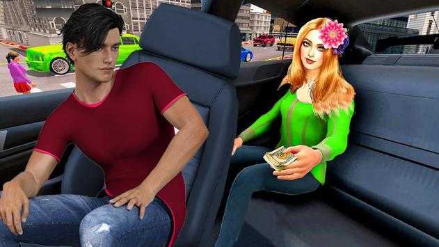 现代出租车旅游(USA City Taxi Driver 3D Free Taxi Game) 截图2