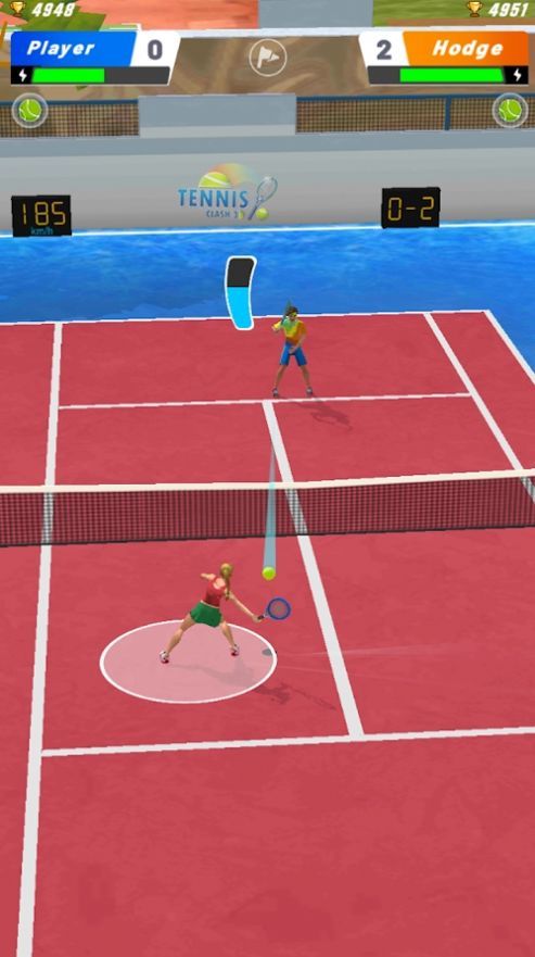 网球碰撞3D 截图3