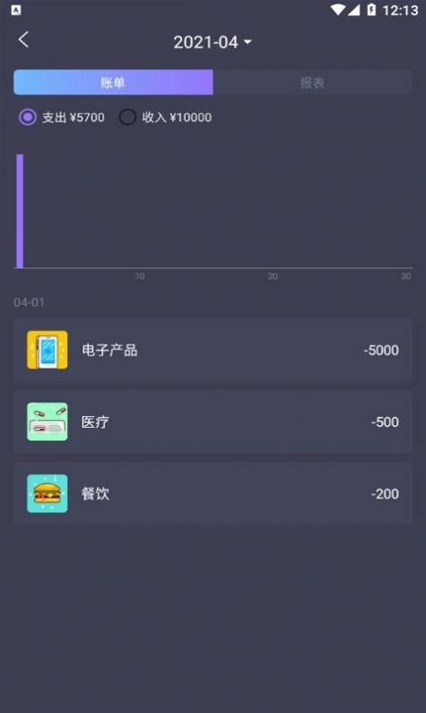 善悦记账本app 截图2