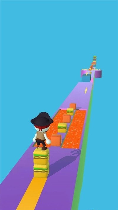 勇者冲浪酷跑(Cool Stack Surfer:3D Surfing) 截图2