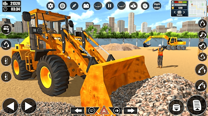 反铲施工模拟器(Backhoe Construction Simulator) 截图3