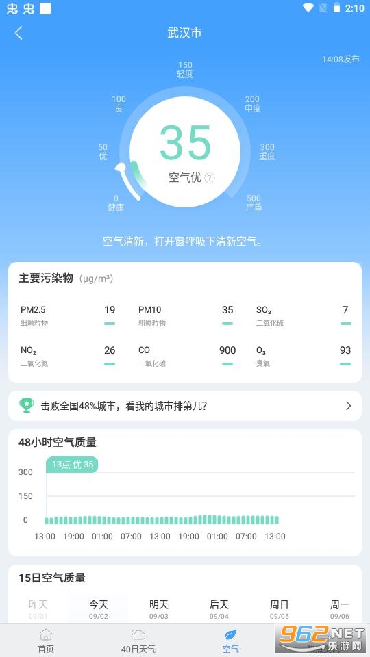 蜻蜓天气预报app 截图1