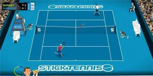 Stick Tennis(网球竞技赛) 截图1