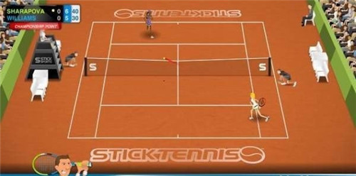 Stick Tennis(网球竞技赛) 截图2