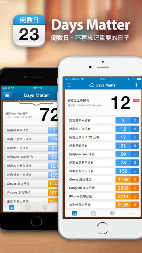 倒数日days matter app下载 截图1