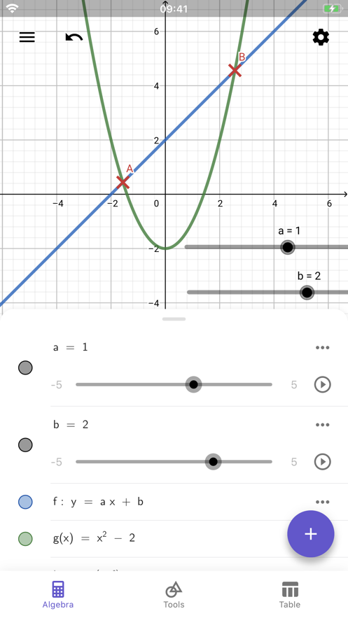 GeoGebra app 截图2