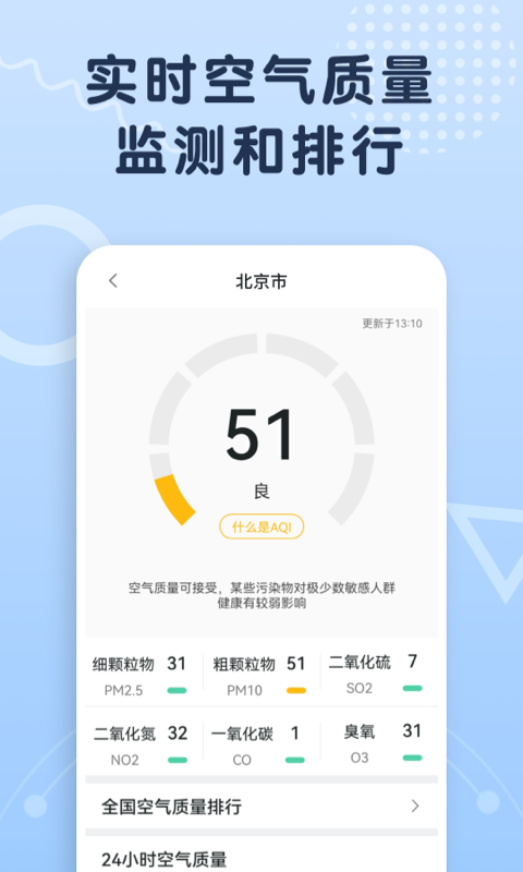 关心天气 1.0.0 截图4