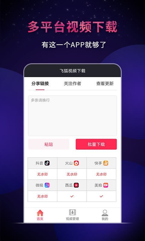 飞狐视频下载器 截图1