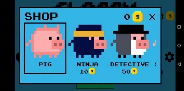 Flappy Pig(像素小肥猪) 截图1