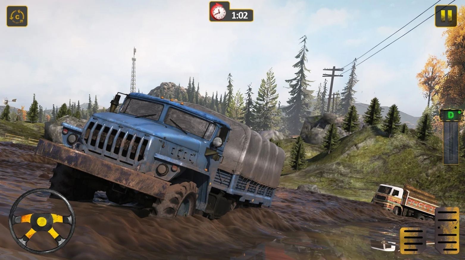 泥浆卡车模拟器2024游戏 截图2