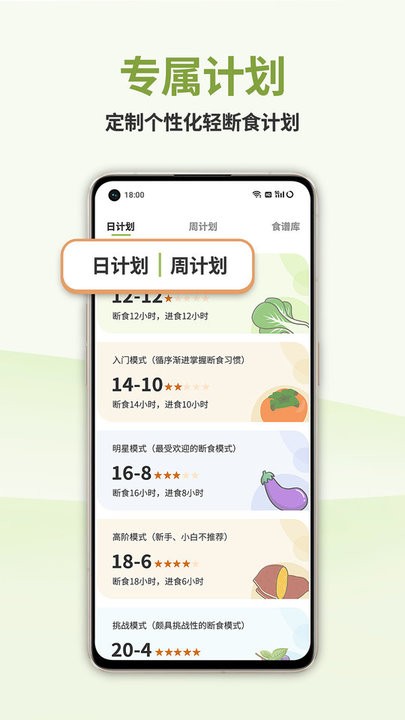 懒人轻断食app 截图3