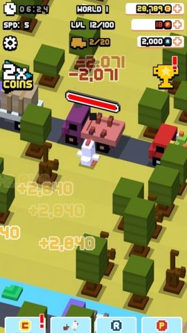 十字路口愤怒Crossy Road Rage 截图1