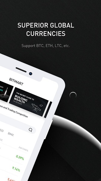 Bitmart交易所 截图3