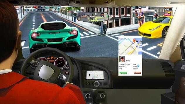 现代出租车旅游(USA City Taxi Driver 3D Free Taxi Game) 截图3