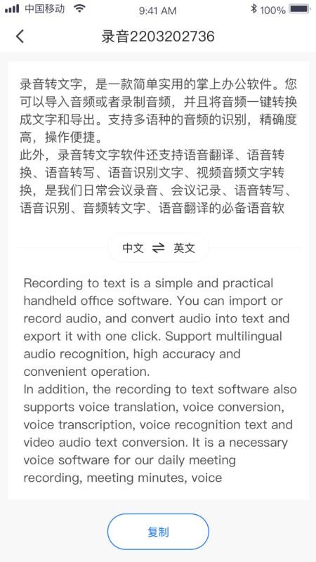 音频转文字 截图2
