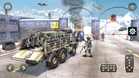 卡车模拟器军队3D(Army Truck Driving)  截图1