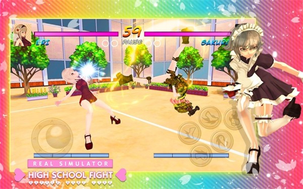 高中女生战斗模拟器游戏 截图5