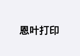 恩叶打印app 1