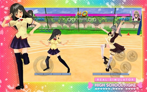 高中女生战斗模拟器游戏 截图3