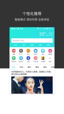 绿叶浏览器 截图1