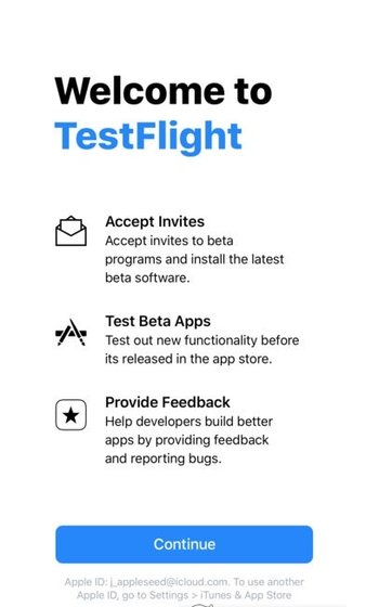 testflight 截图1