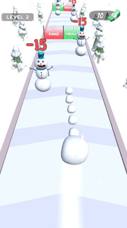 收集雪球跑(Snow Shooter) 截图1