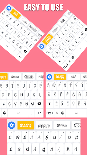 fonts keyboard 截图2