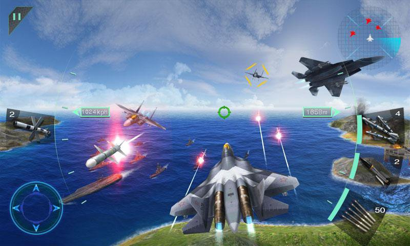 空中决战3D游戏 截图1