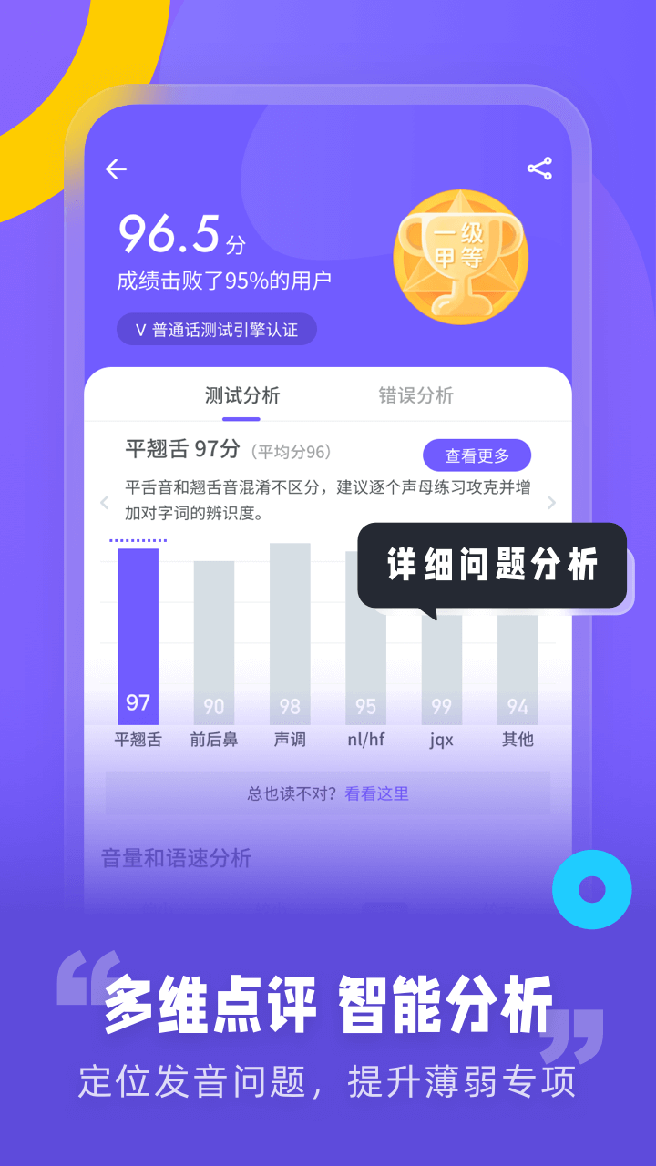 专言普通话测试app 截图2