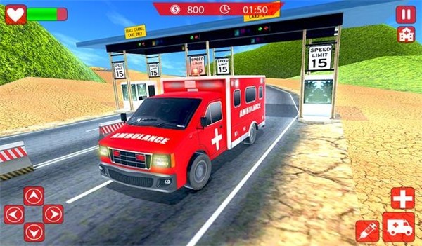 救护车驾驶模拟器 截图3