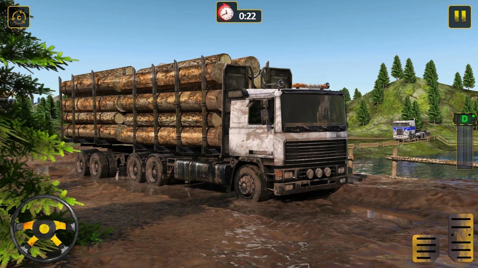 泥浆卡车模拟器2024游戏 截图3